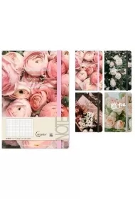 Notatnik A5/96K kratka na gumkę MIX