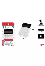 Kalkulator solarny czarno-biały