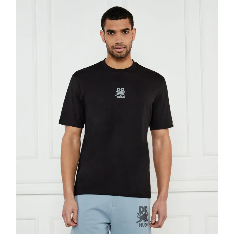 HUGO T-shirt Deckies_RB HUGO X RACING BULLS Relaxed fit