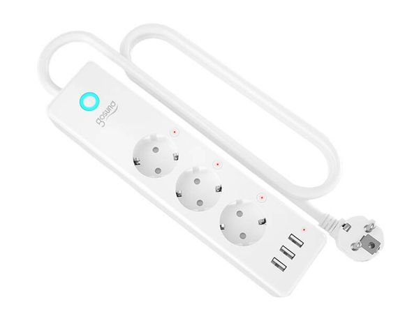 Gosund Inteligentna listwa zasilająca WiFi P1 PLUS (3x AC schuko, 3
