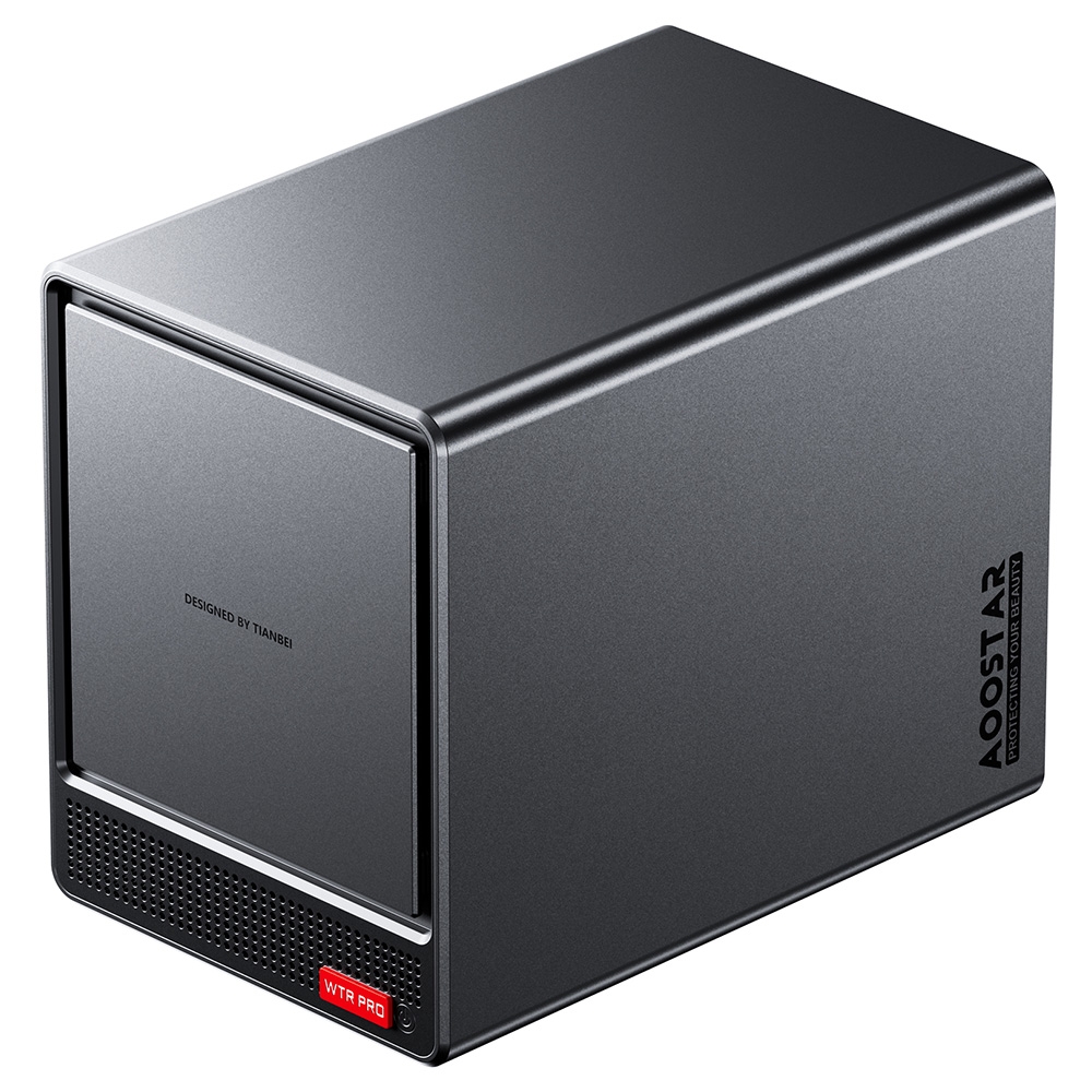 AOOSTAR WTR Pro NAS Mini PC Intel N150 4 Cores Max 3 6GHz 32GB RAM 1TB SSD HDMI DP Type-C Triple 4K Display 2*USB3 0 2*USB