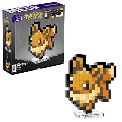 Klocki plastikowe MEGA Pokemon Pixel Eevee HTH78