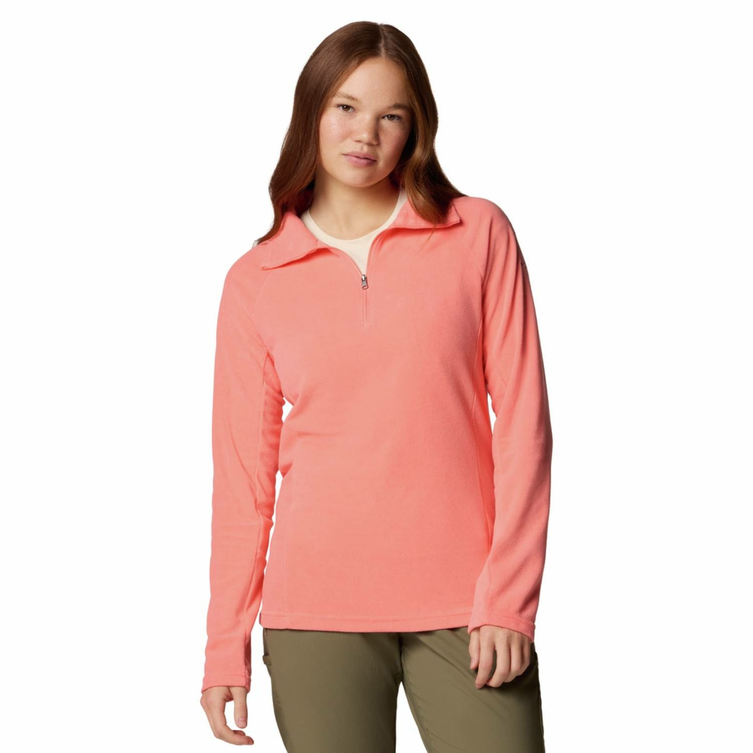 Damski polar Columbia Glacial IV Half Zip alpenglow - L