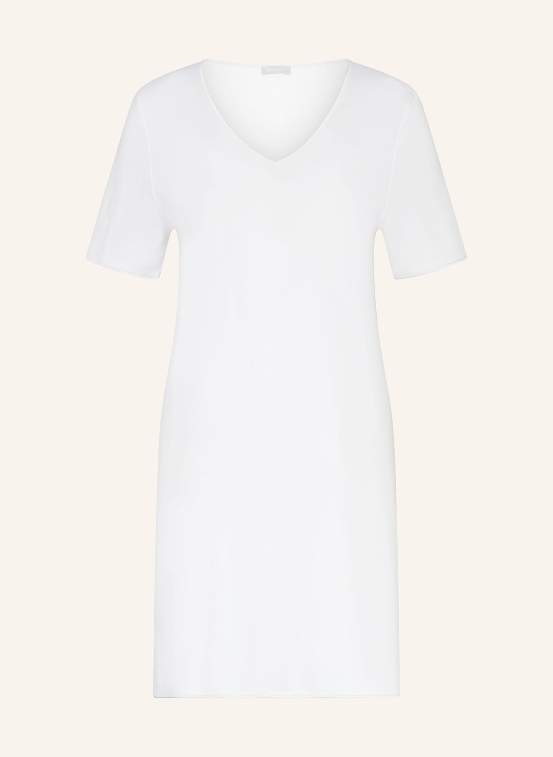 Hanro Koszula Nocna Cotton Silk weiss