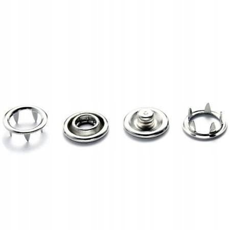 crelando NAPY METALOWE OCZKA 9,5 MM 20 szt LID
