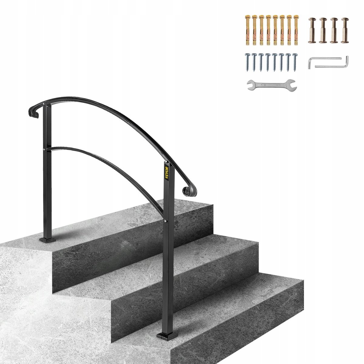 Poręcz Balustrady na 3 Schodki