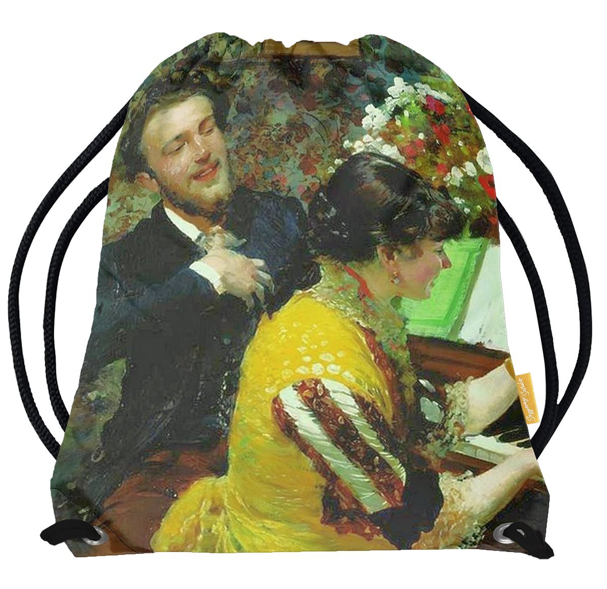 Worek Ujrzałem raz – scena przy fortepianie Leon Wyczółkowski-Standard