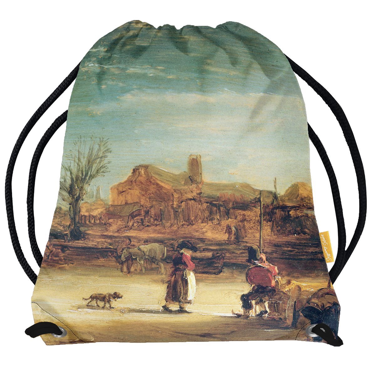 Worek Krajobraz zimowy Rembrandta Rembrandt-Standard