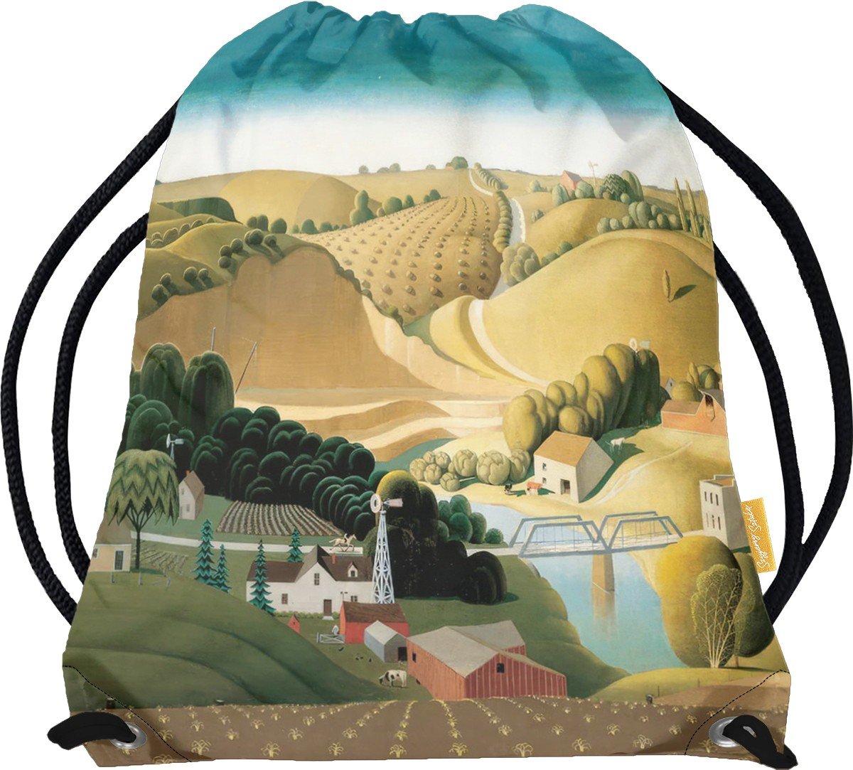 Worek Stone City Grant Wood-Standard