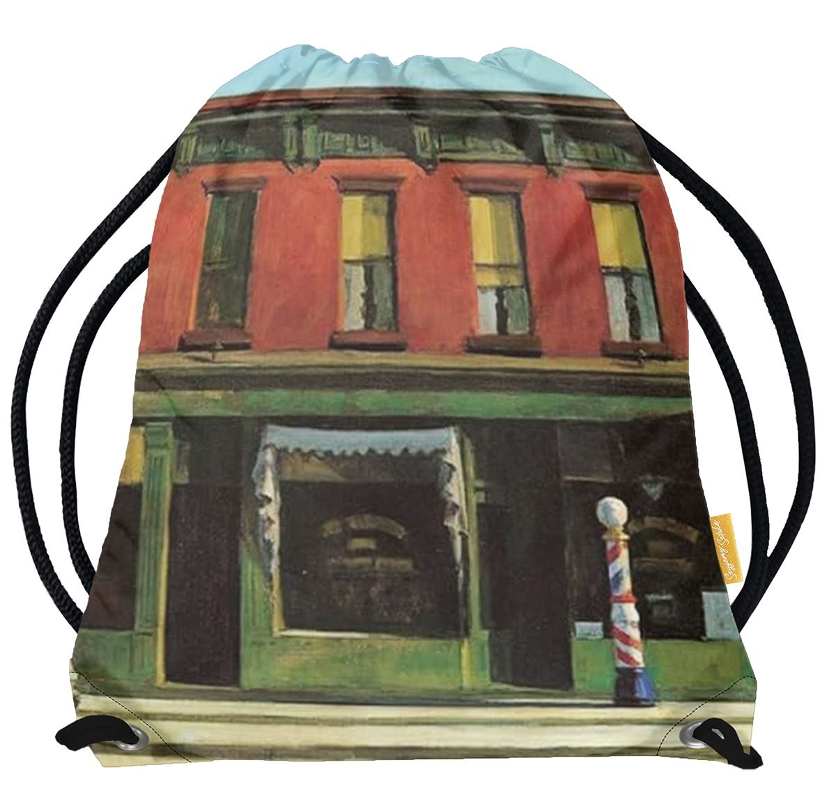 Worek Wczesny niedzielny poranek Edward Hopper-Standard