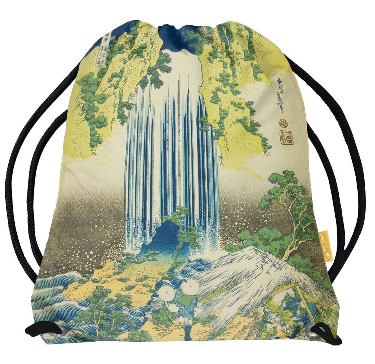Worek Wodospady Yoro w prowincji Mino Katsushika Hokusai-Standard