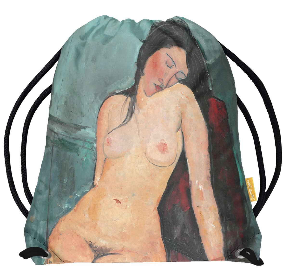Worek Naga Kobieta Amedeo Modigliani-Standard