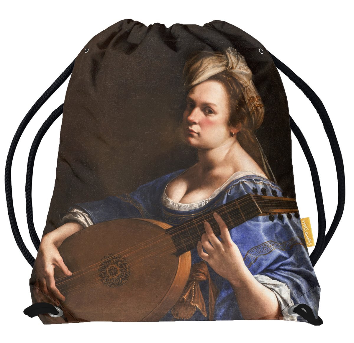 Worek Autoportret jako lutnistka Artemisia Gentileschi-Standard