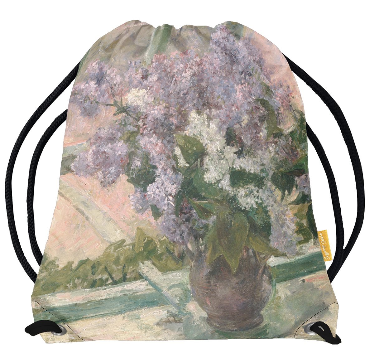 Worek Bzy w oknie Mary Cassatt-Standard