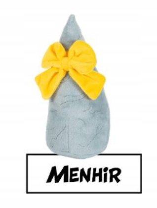 Menhir Kamień PLUSZAK MASKOTKA ASTERIX OBELIX