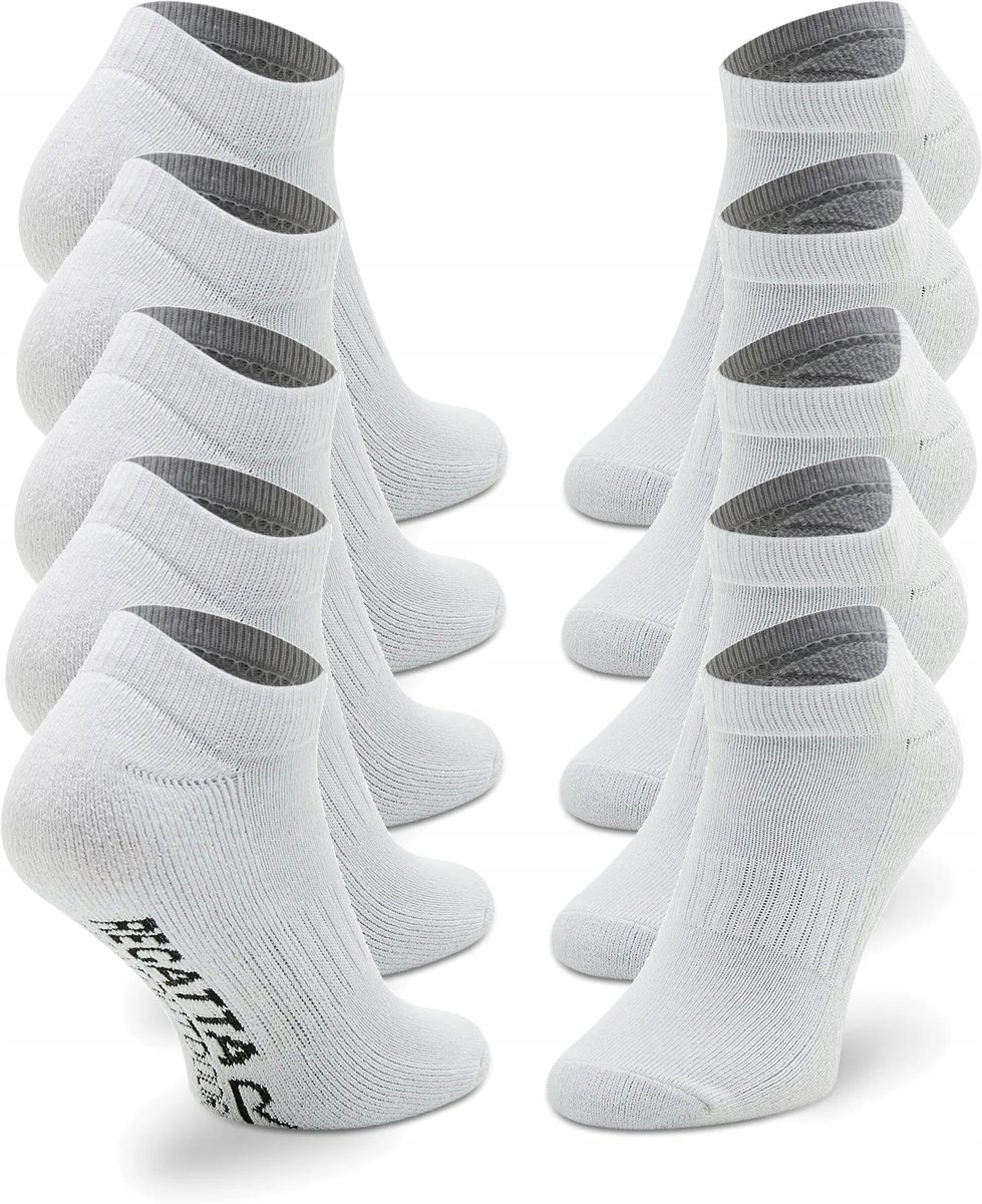 Skarpetki stopki męskie Regatta 5-pak RUH046 900 biały 43-47