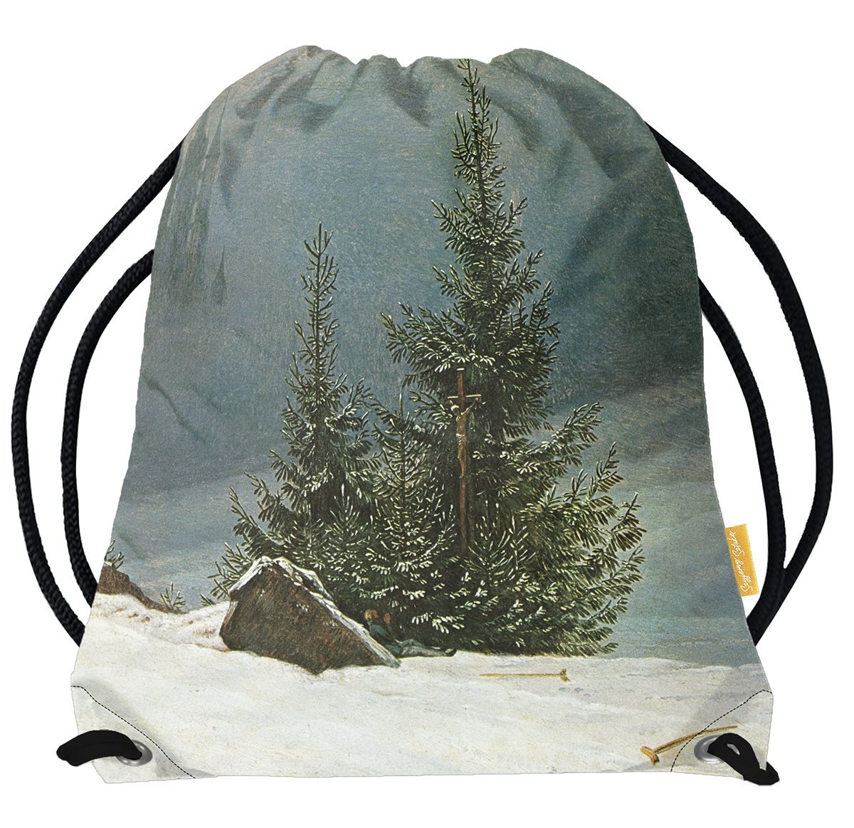 Worek Pejzaż zimowy Caspar David Friedrich-Standard