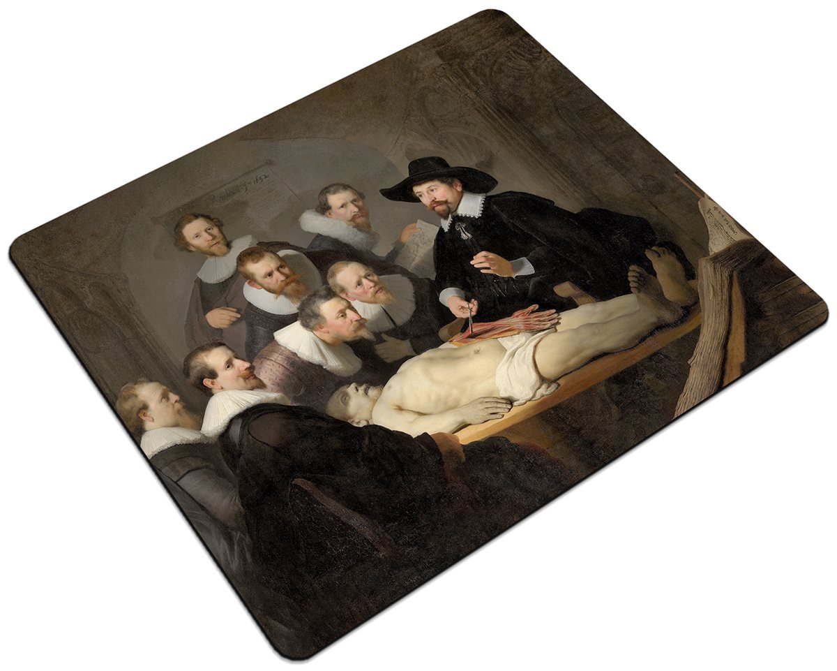 Podkładka Lekcja anatomii doktora Tulpa Rembrandt 24x19cm