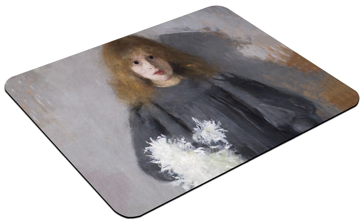 Podkładka Dziewczyna z chryzantemami Olga Boznańska 60x40cm