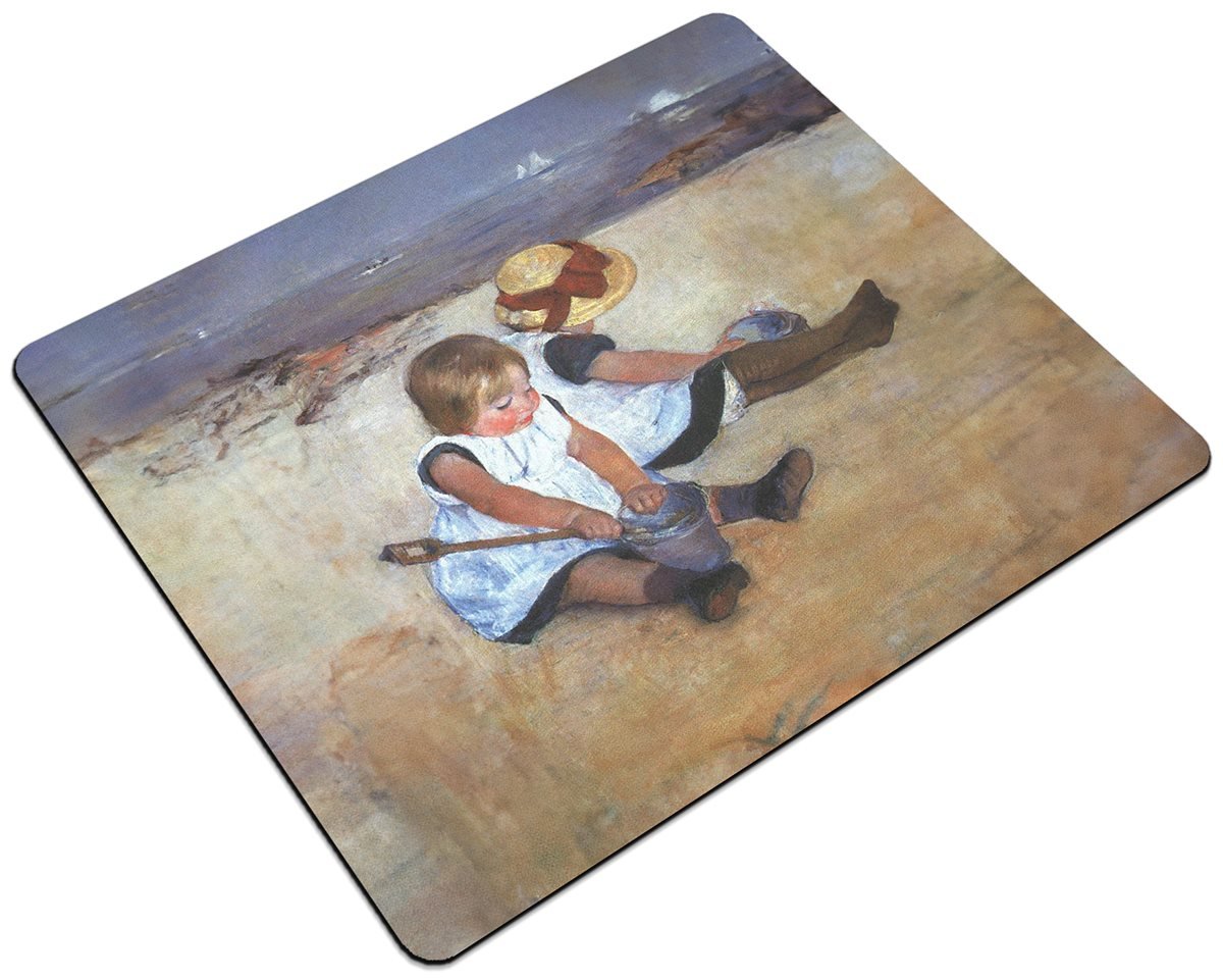 Podkładka Dziewczynki bawiące się na plaży Mary Cassatt 24x19cm