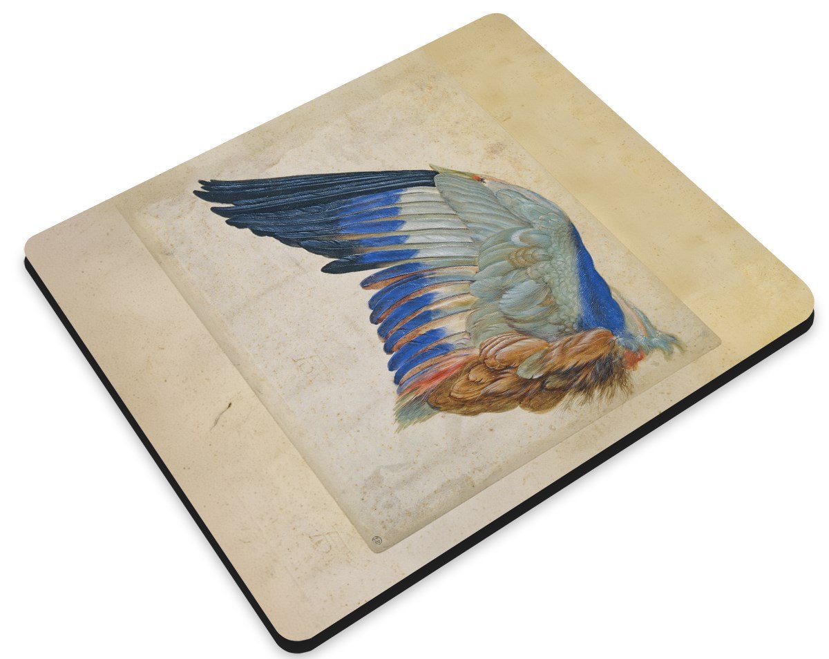 Podkładka Skrzydło niebieskiego walca, Kopia oryginału Albrechta Durera Hans Hoffmann 36x29cm