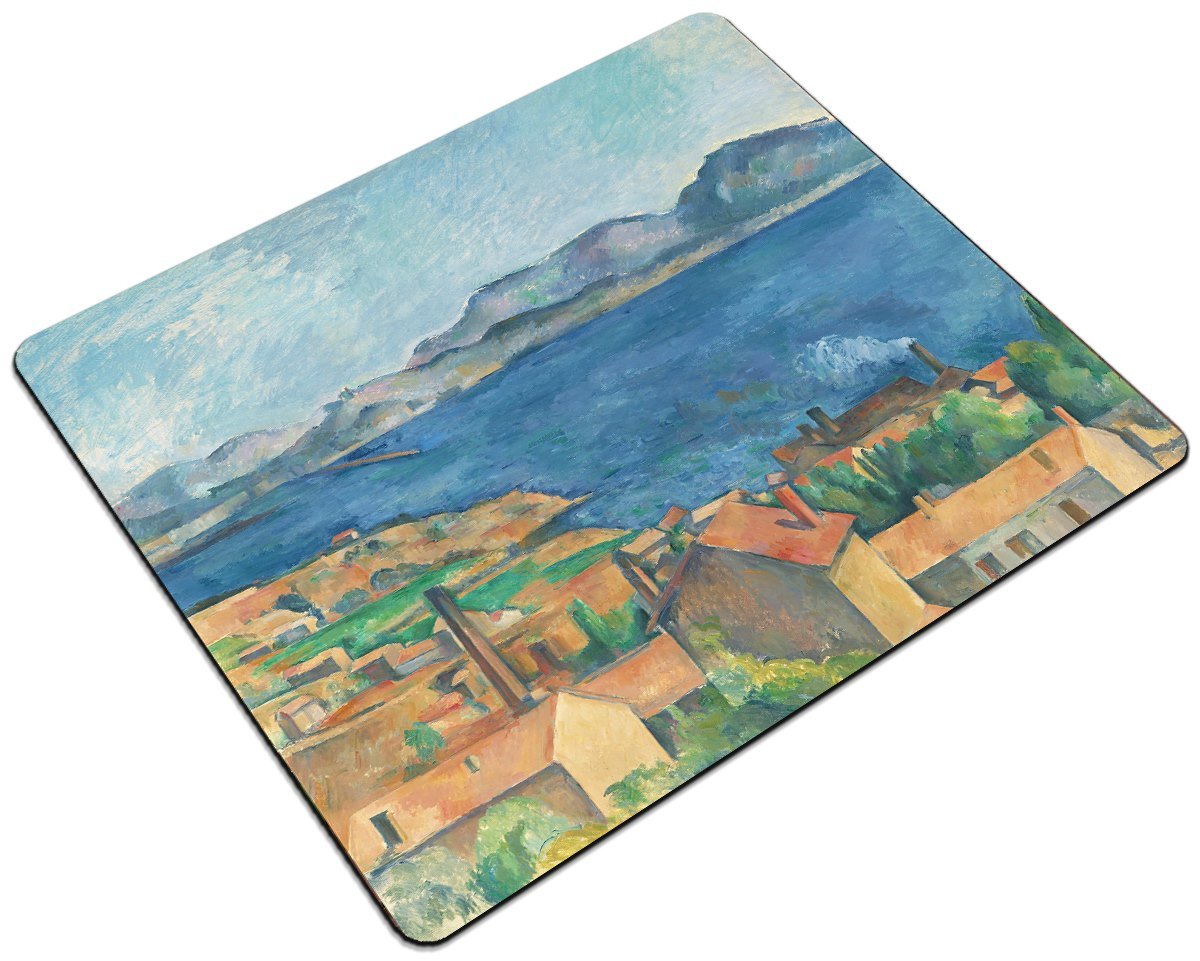Podkładka Zatoka Marsylii widziana z L Estaque 1885 Paul Cezanne 24x19cm