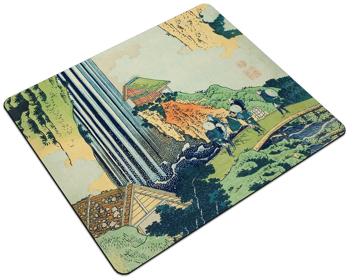 Podkładka Wodospad Ono na drodze Kisokaidō Katsushika Hokusai 24x19cm