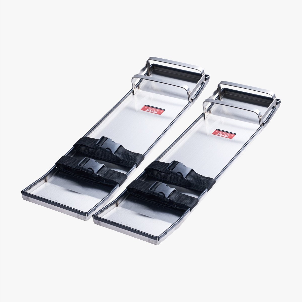 Stalowe Płyty do Betonu z Nakolannikami i Paskami Mocującymi 697 z 205 mm