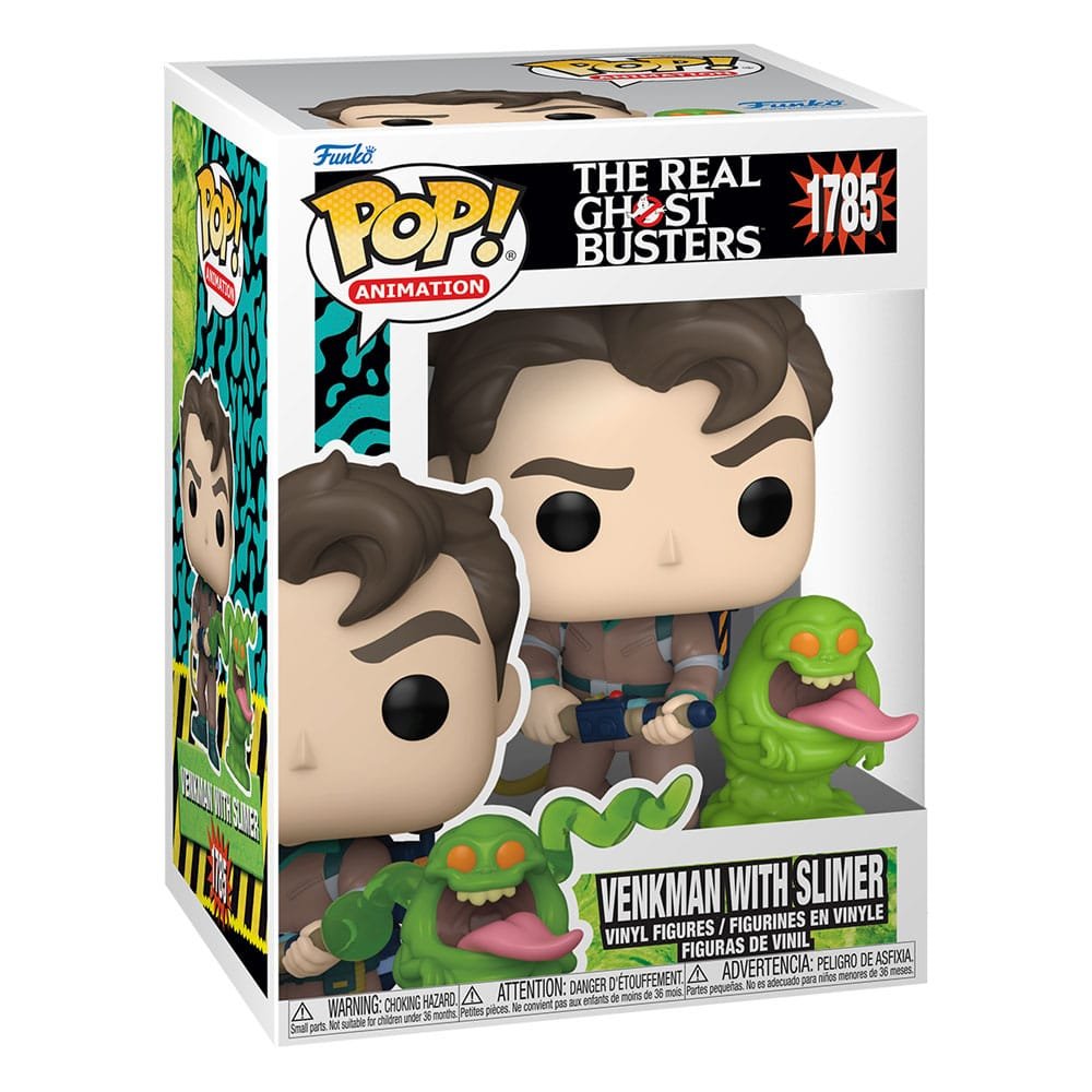 Funko POP Ghostbusters 1785 Venkman with Slimer