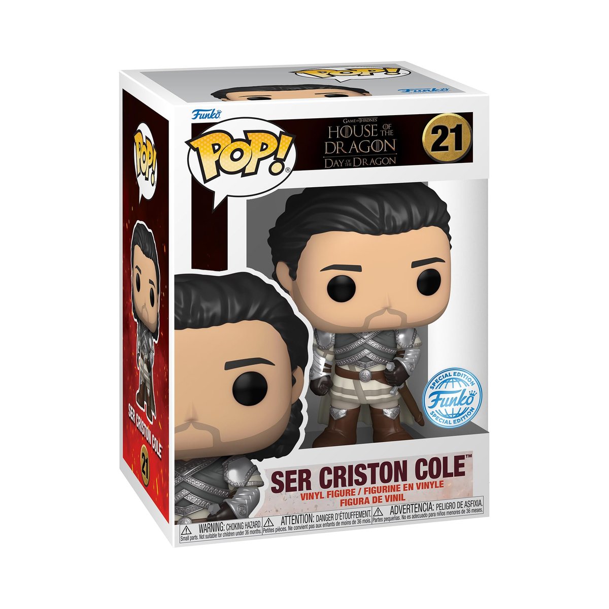 Funko POP House of the Dragon 21 Ser Criston Cole Special Edition