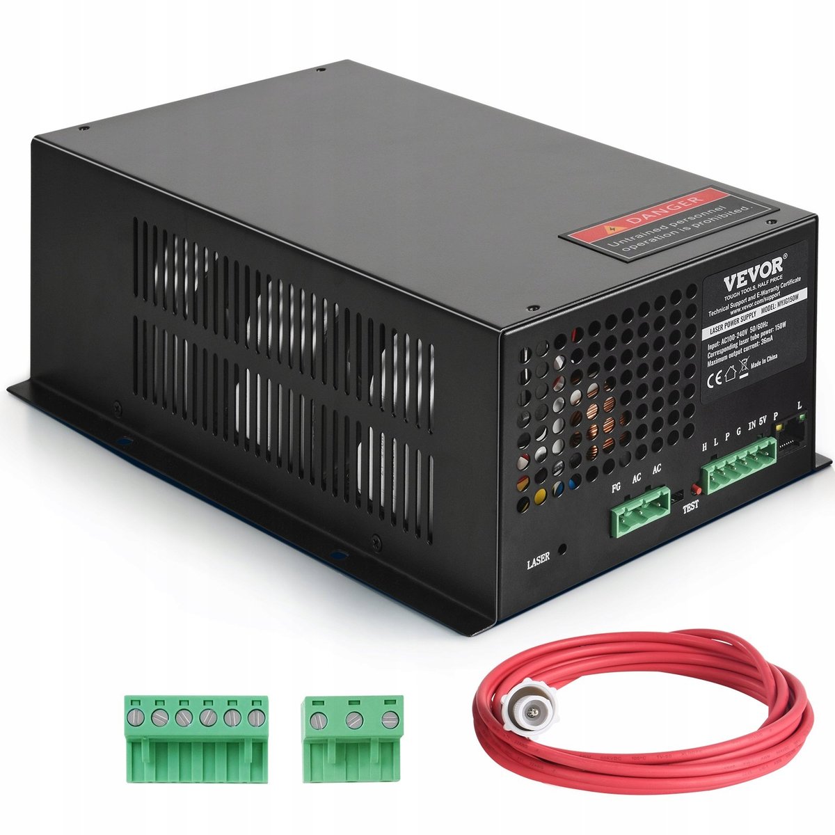 Zasilacz CO2 do Tub Laserowych 150W do Grawerek i Cutterów