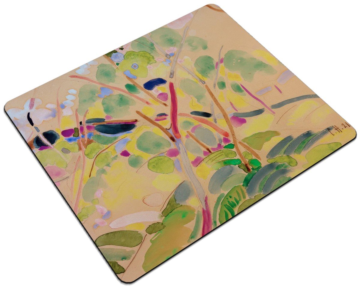 Podkładka Krajobraz z drzewami w pobliżu Pretzfeld Curt Herrmann 24x19cm