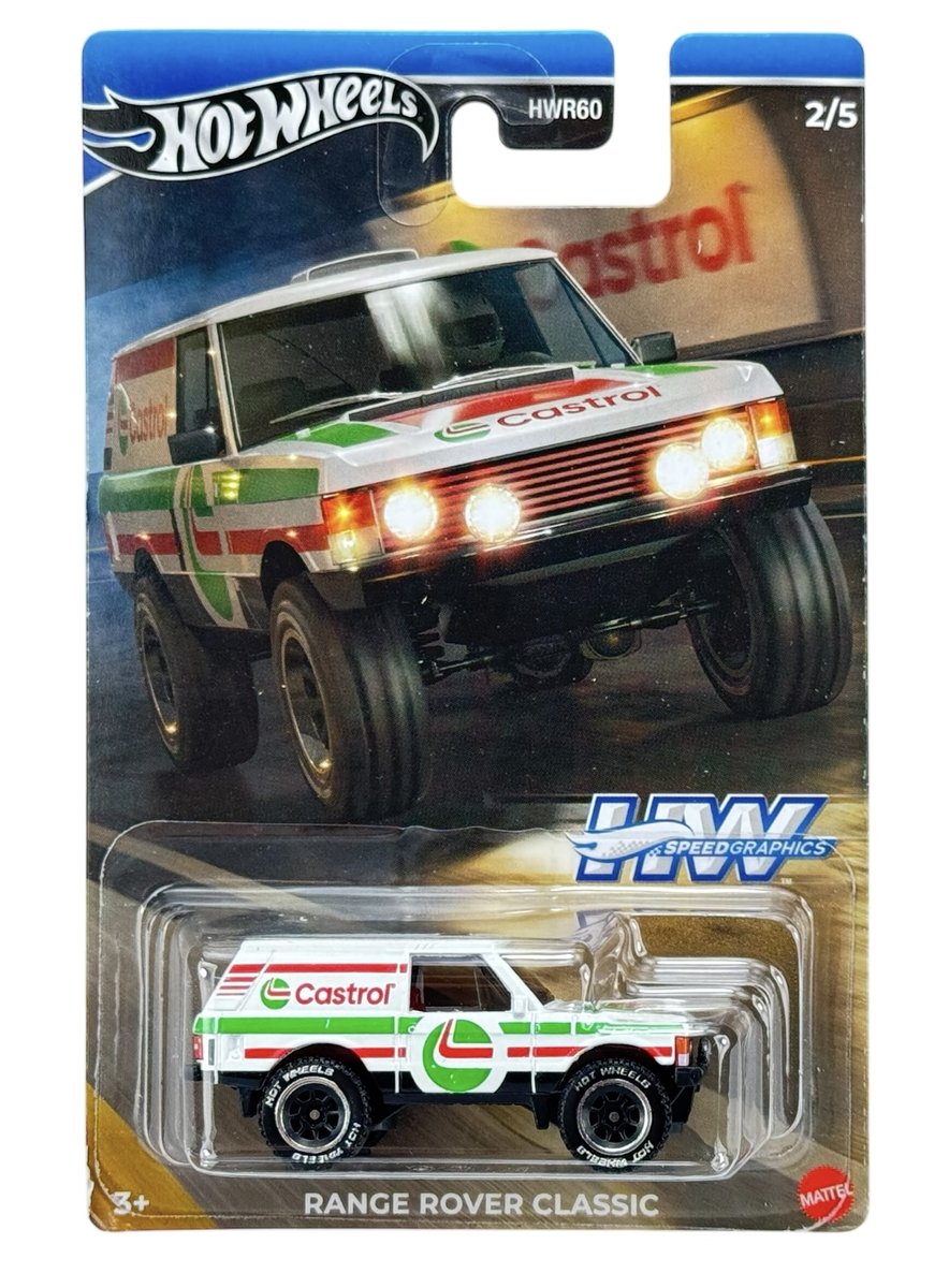 HOT WHEELS RANGE ROVER CLASSIC SPEED GRAPHICS 2/5 HRT08