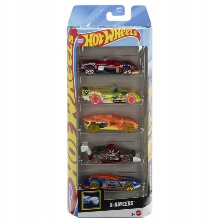 Hot Wheels Samochodziki 5-Pak X-Raycers JBJ74