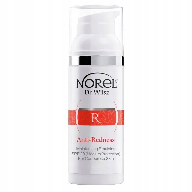 NOREL Emulsja nawilżająca dla cery naczynkowej SPF20 Anti-Redness 50ml