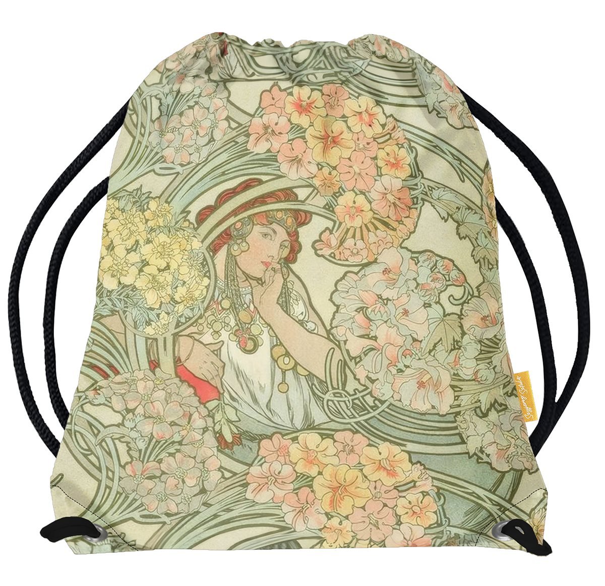 Worek Langage des fleurs (Język kwiatów) Alfons Mucha-Standard