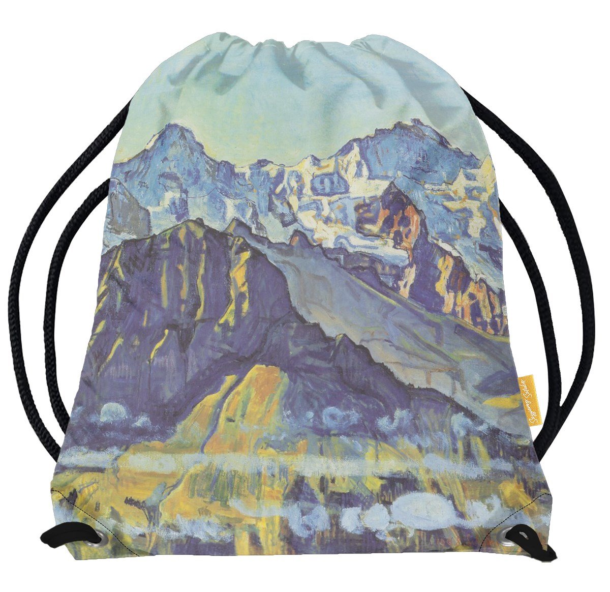 Worek Eiger, Mönch und Jungfrau in der Morgensonne Ferdinand Hodler-Standard