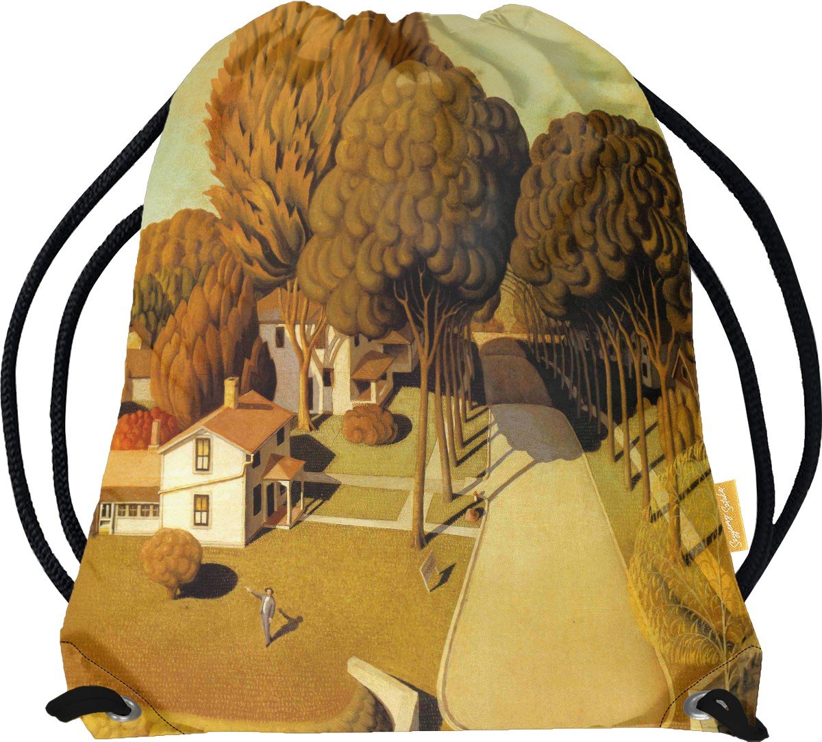 Worek The Birthplace of Herbert Hoover Grant Wood-Standard