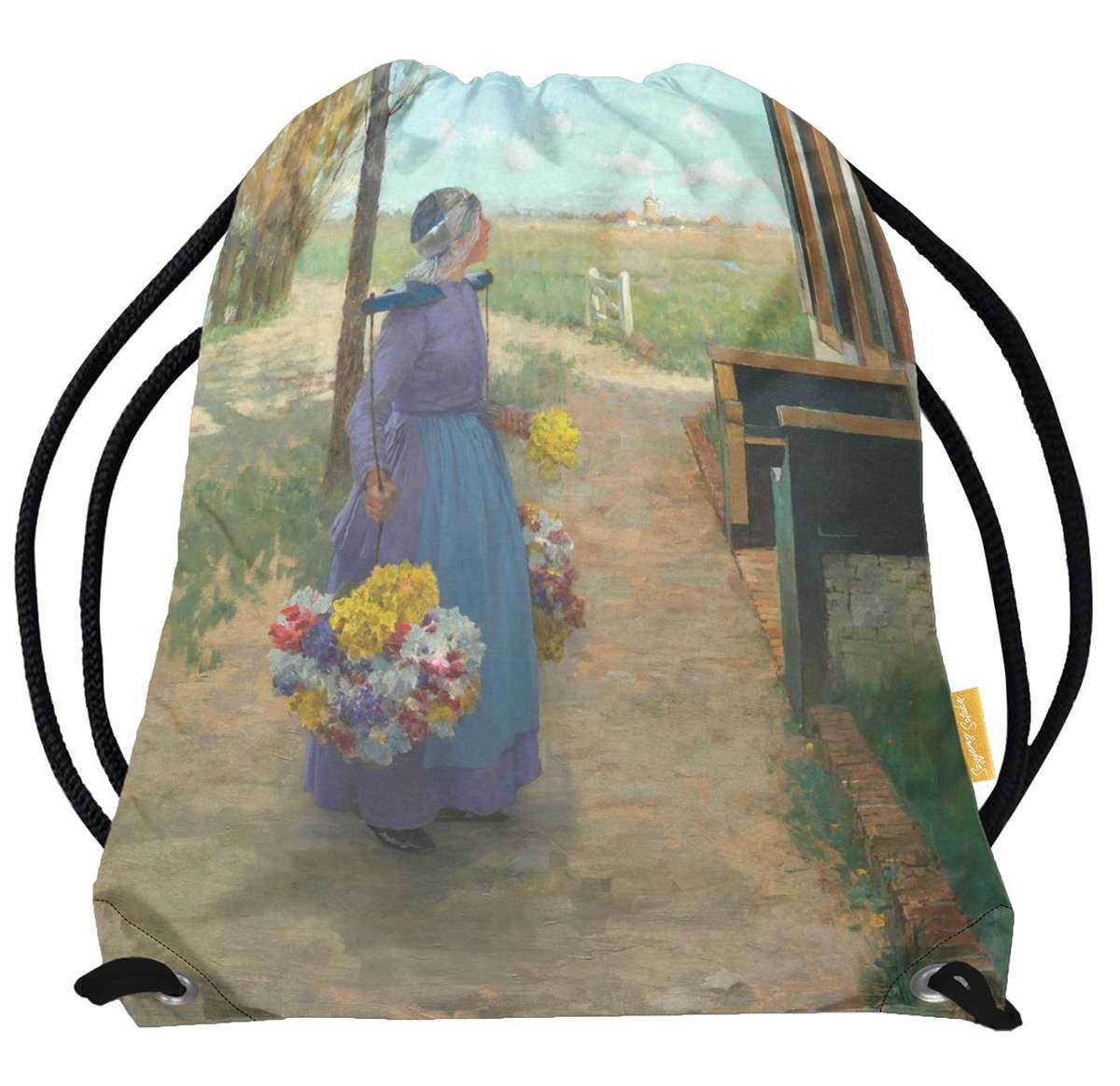 Worek Kwietna dziewczyna w Holandii George Hitchcock-Standard