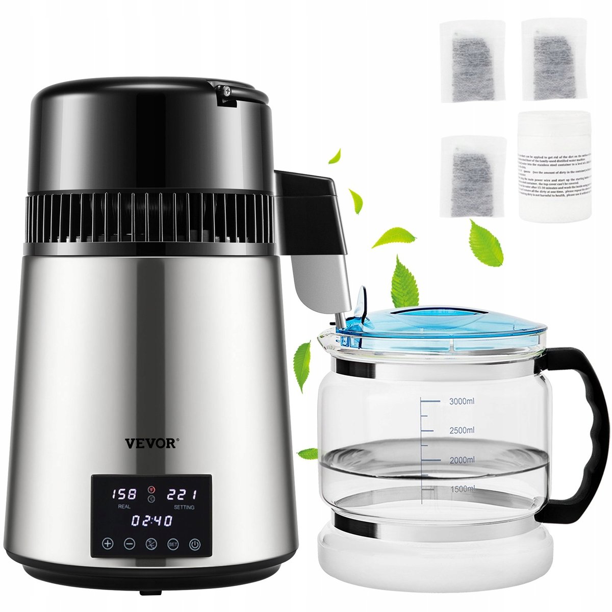 Destylarka Destylator do Wody 4L 1750 W