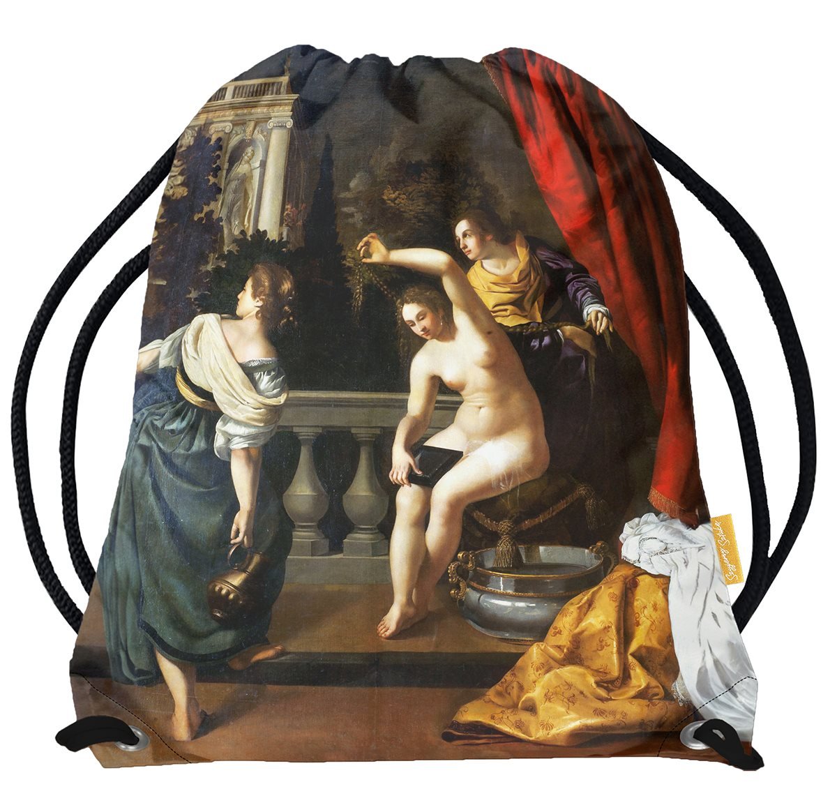 Worek Batszeba w swojej kąpieli Artemisia Gentileschi-Standard