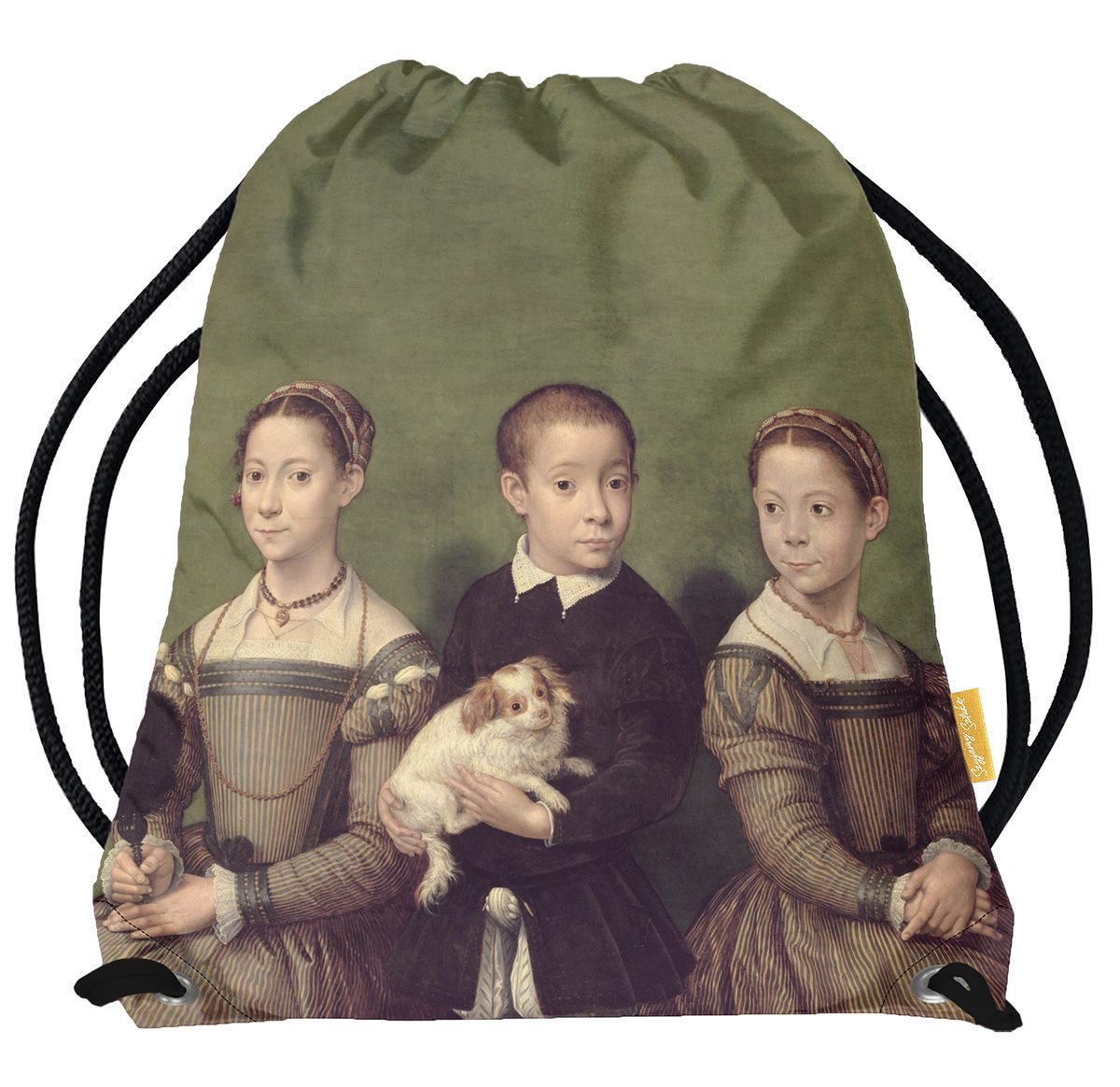Worek Troje dzieci z psem Sofonisba Anguissola-Standard
