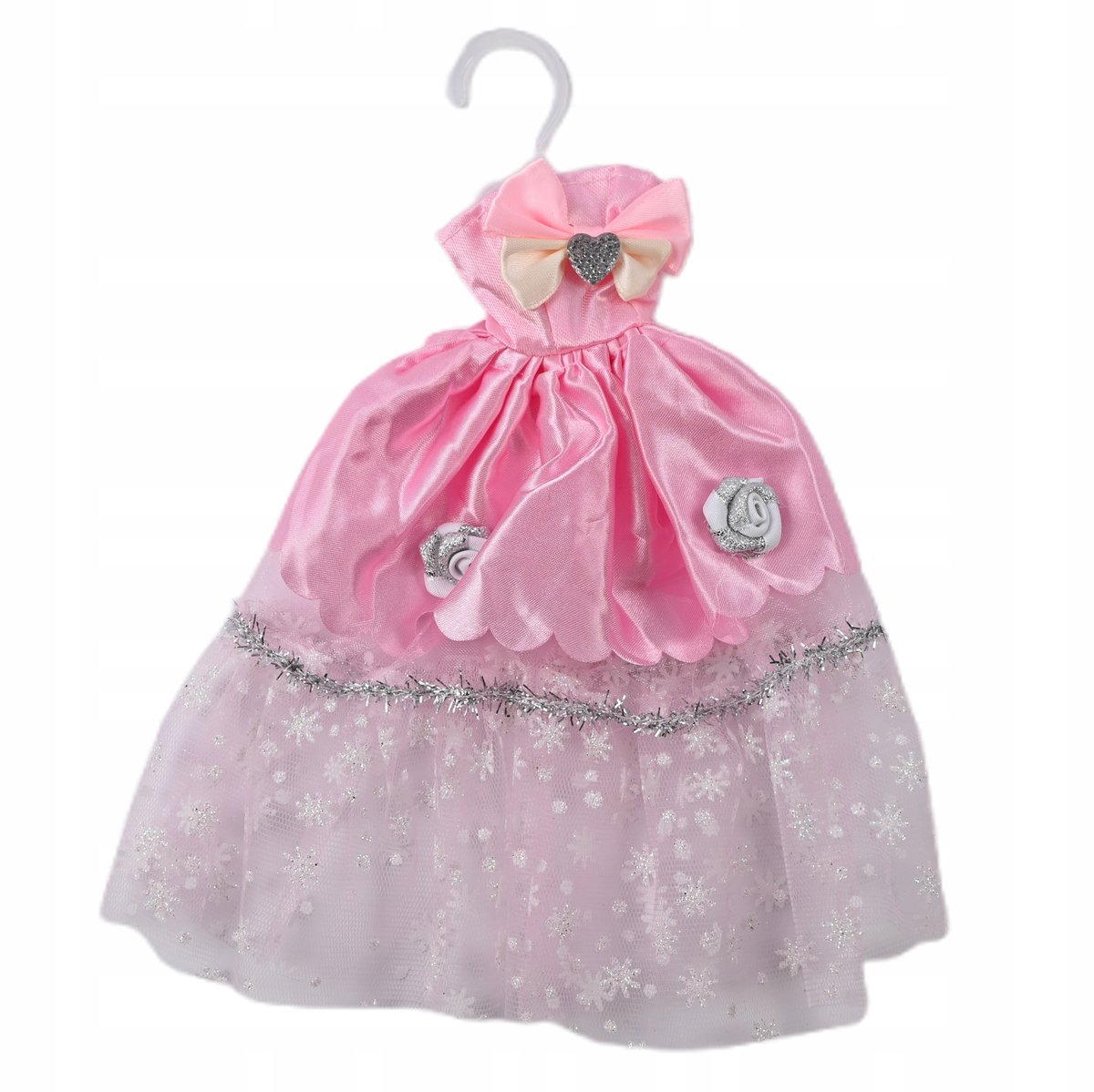 UBRANKO RÓŻOWA SUKIENKA LALKI BARBIE
