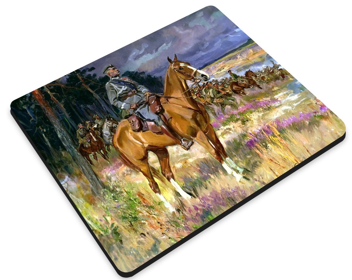 Podkładka Józef Piłsudski na Kasztance Wojciech Kossak 36x29cm