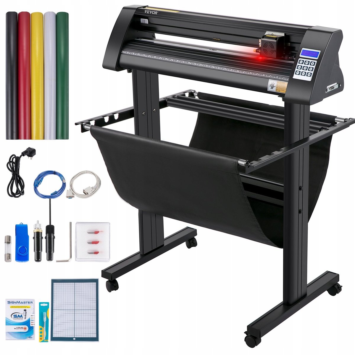 Ploter Tnący 720 mm z Półautomatycznym Sensorem Optycznym