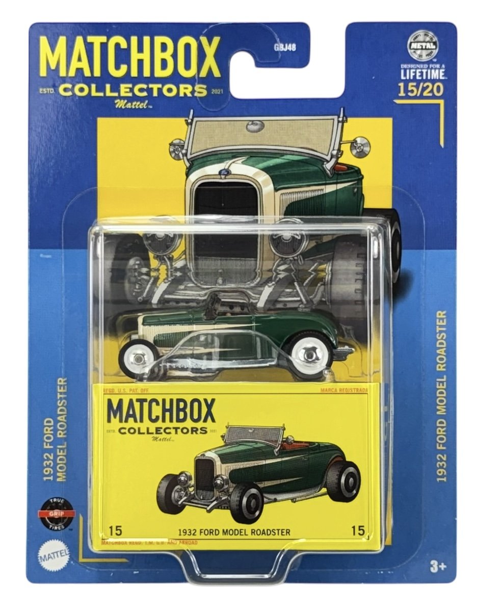 MATCHBOX COLLECTORS 1932 FORD MODEL ROADSTER 15/20 HLJ71