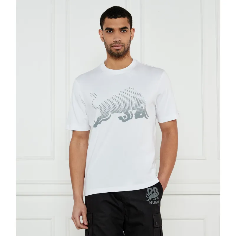 HUGO T-shirt Dricard_RB HUGO X RACING BULLS Relaxed fit