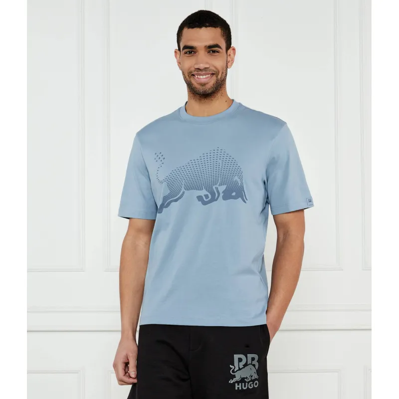 HUGO T-shirt Dricard_RB HUGO X RACING BULLS Relaxed fit