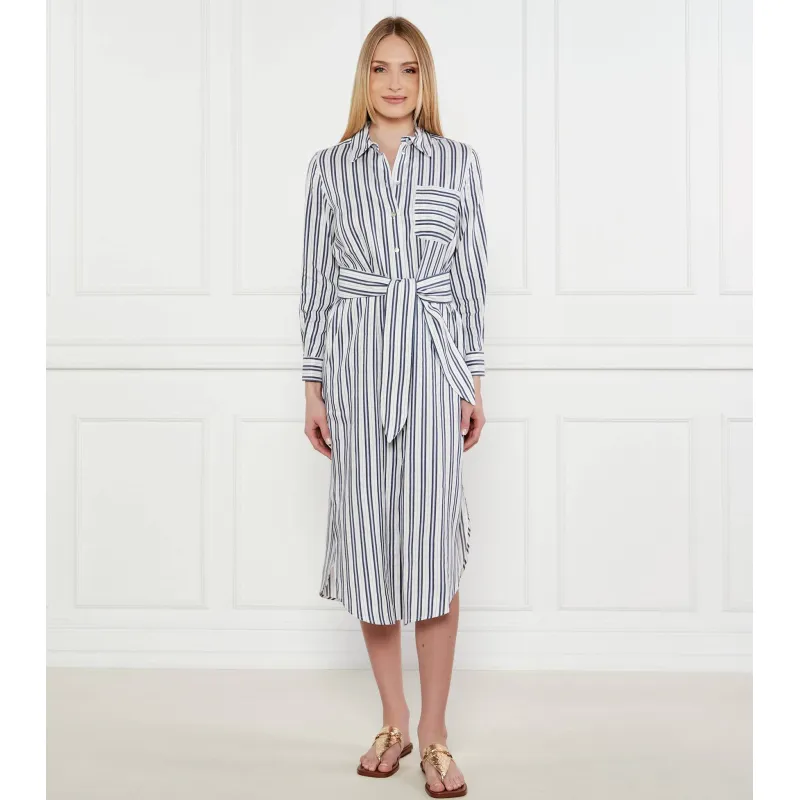 Marella SPORT Sukienka Mare | z dodatkiem lnu