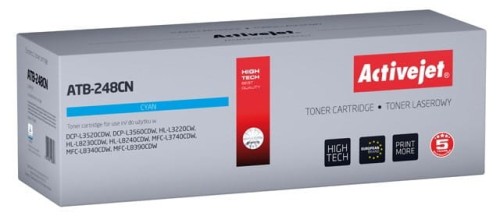 Activejet ATB-248CN Toner (zamiennik Brother TN248C; Supreme; 1000 stron; niebieski)